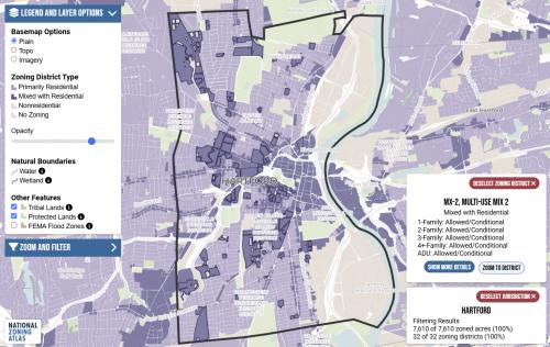 Zoning Atlas Interface