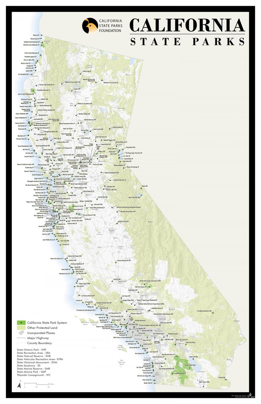 california state parks map Greeninfo Network Information And Mapping In The Public Interest california state parks map