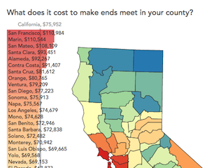 california cost of living map Greeninfo Network Information And Mapping In The Public Interest california cost of living map