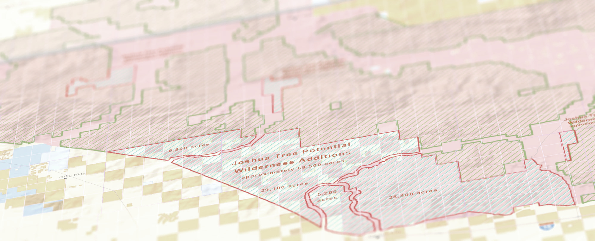 Joshua Tree acquisition map